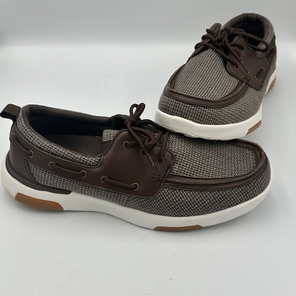 Orthocomfoot Boat Shoes Mens EU‎ 48 US 13.5 Brown Orthopedic Loafers Casual Walk